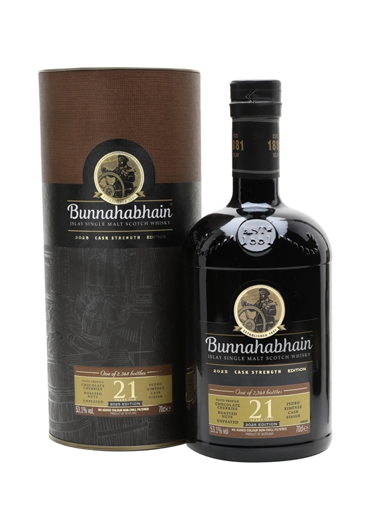 Bunnahabhain 21 Year Old Cask Strength