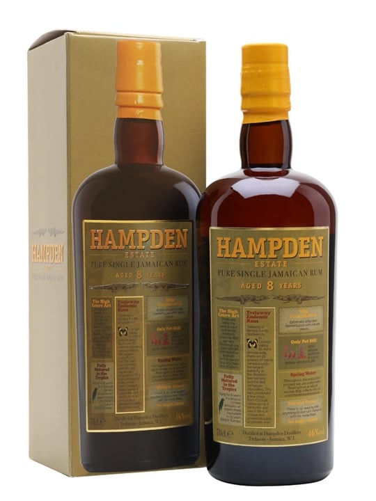 Hampden Estate 8 Year Old Rum