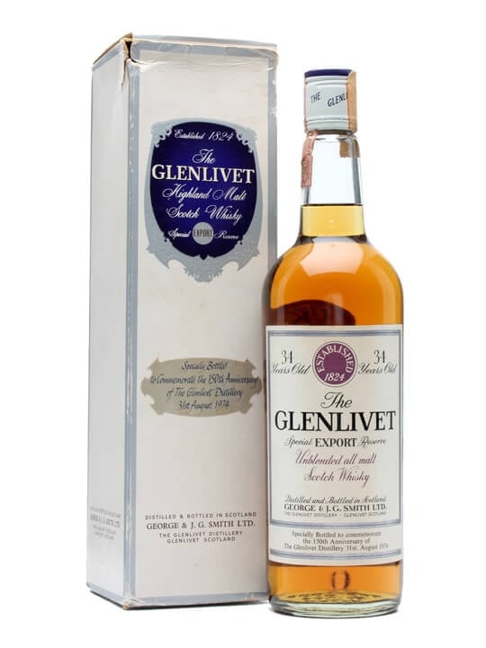 Glenlivet 34 Year Old