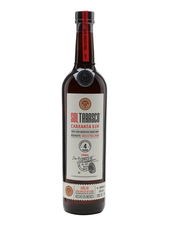 Sol Tarasco Charanda 4 Year Old Anejo Rum