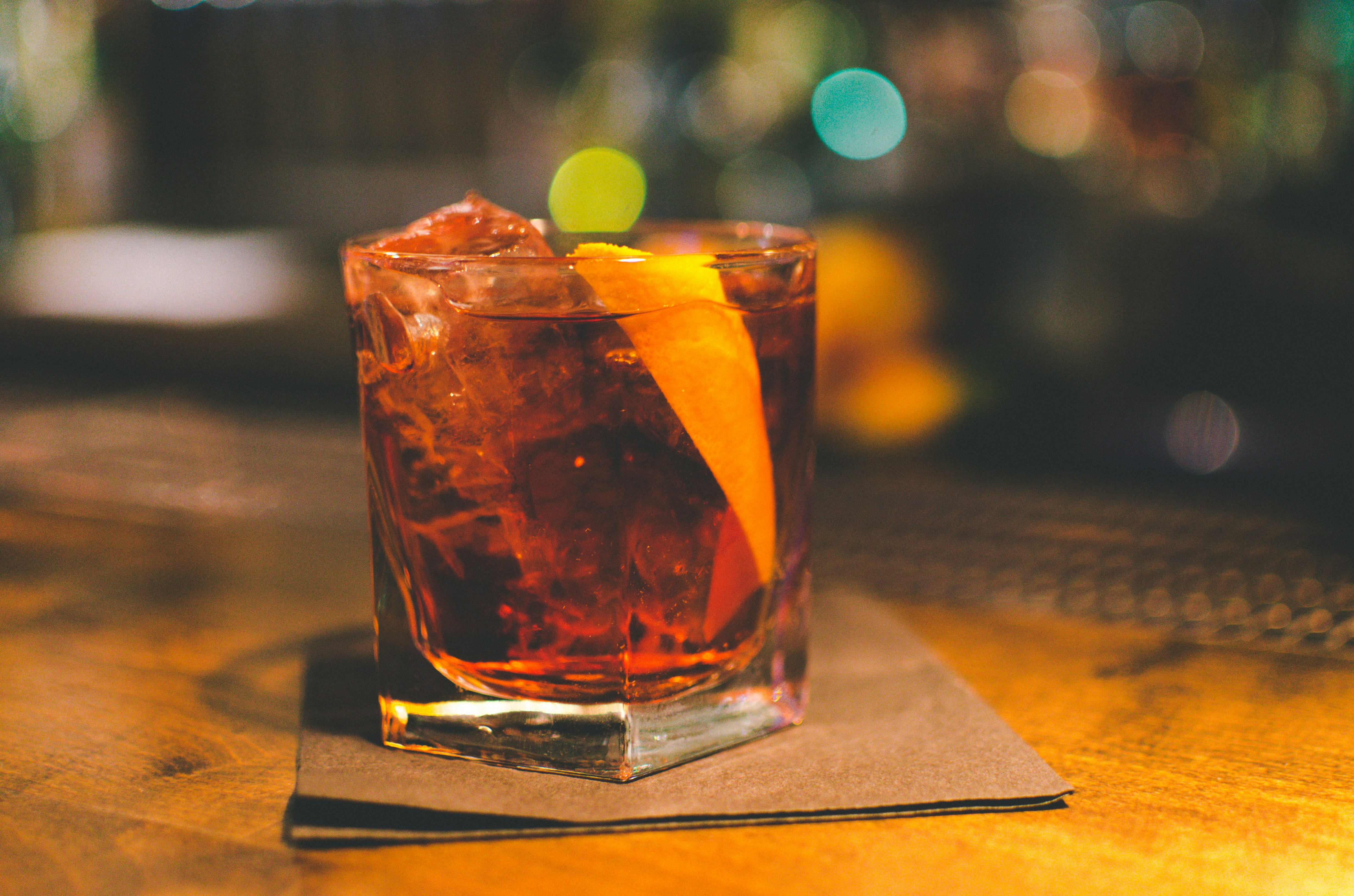 Negroni cocktail